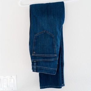 Madewell Stovepipe Dark Jeans